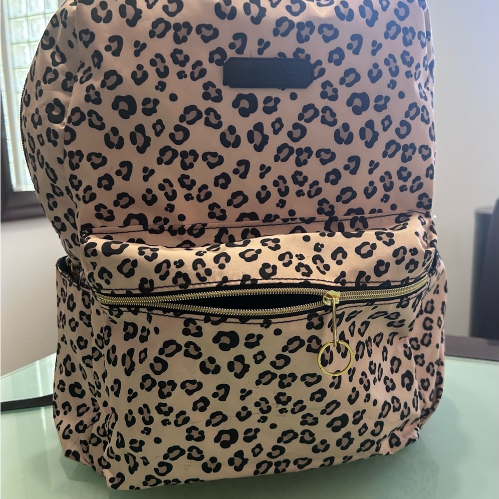 Leopard Print Backpack - image 1